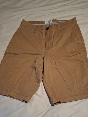 Mens Goodfellow Khaki Plain Front Shorts